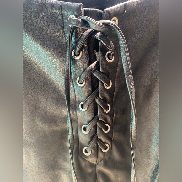 Dolls kill (current mood) faux leather pants - Picture 4 of 8